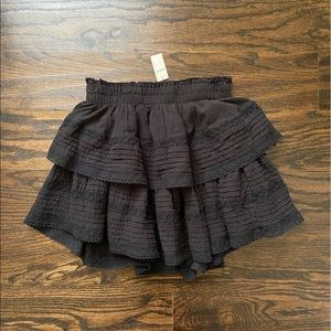 Aerie ruffled skirt
